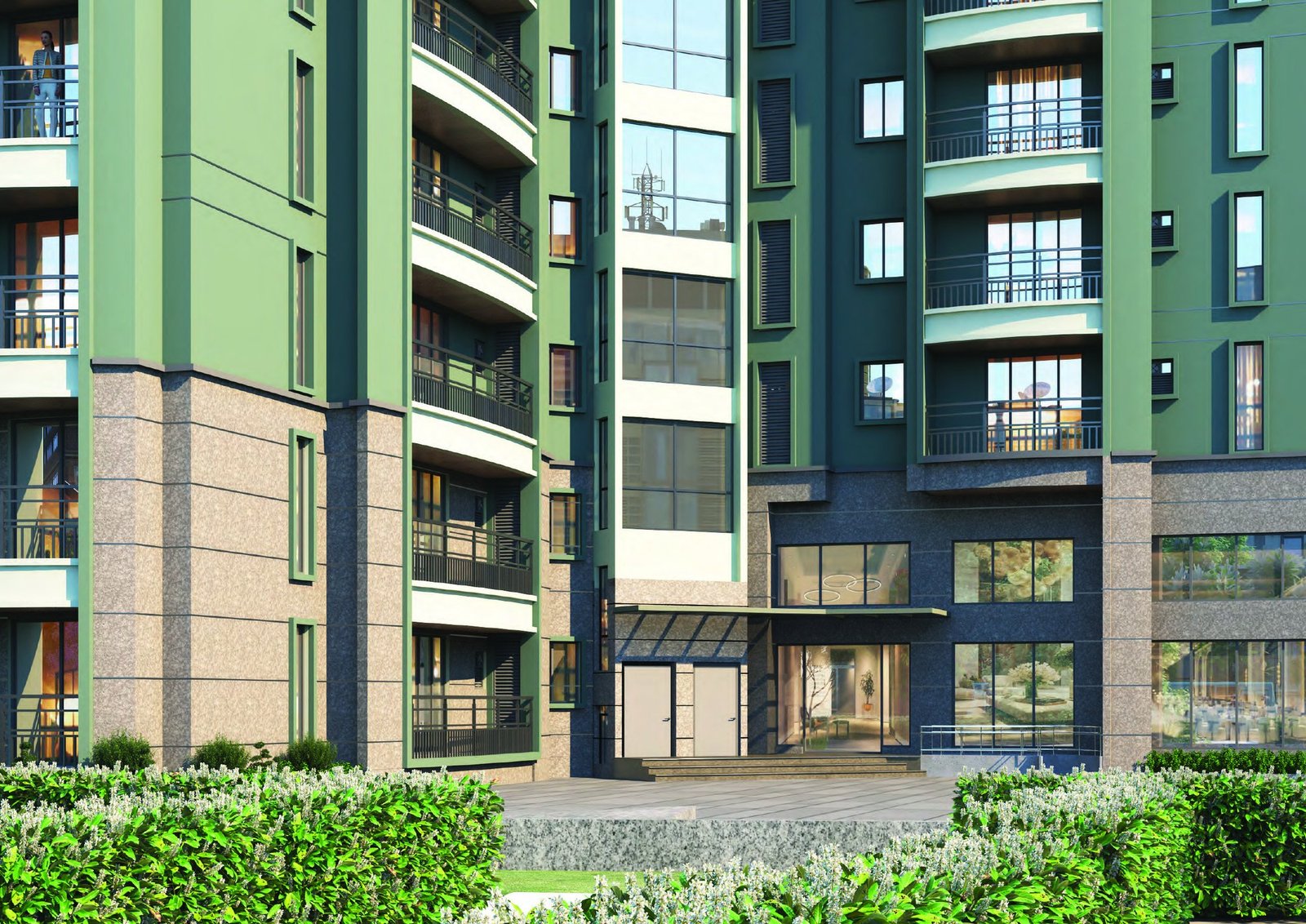 Entrance and lobby approach